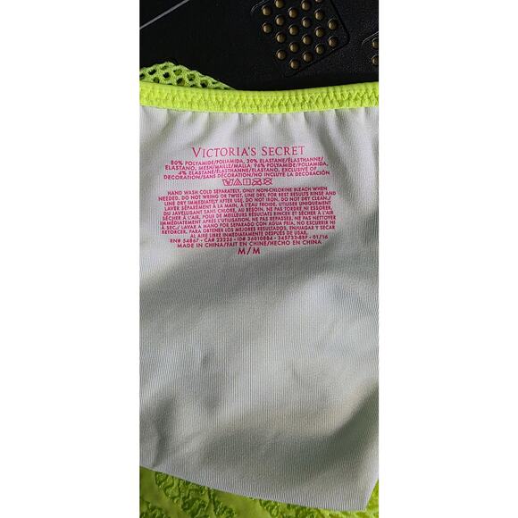 Victorias Secret One Piece Mesh Sequined Swimsuit Size M - Picture 3 of 5